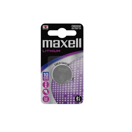 Maxell CR2032 Lithium Battery 3V