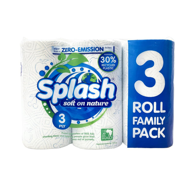 3 Pack Splash Kitchen Towel Full Pack (3 x 4)