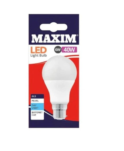 Maxim LED Cap Day Light 40w (6w) B22 Pearl Bulb