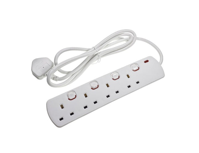 4 Way Extension 2 Meter Wire Indvidual Switch