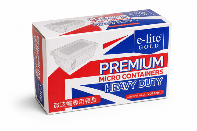 Premium Micro Containers Heavy Duty 500cc (200 Approx)
