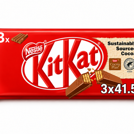Nestle Kit Kat 4 Finger 3 Pack