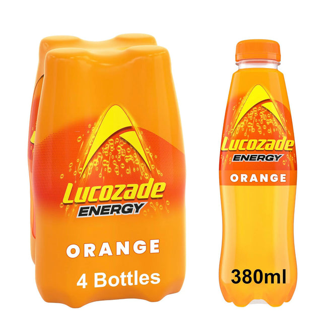 Lucozade Energy Orange 4Pk