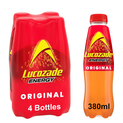 Lucozade Energy Original Bot 4Pk