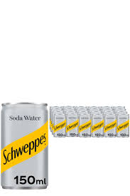 Schweppes Soda Water 24X 150Ml