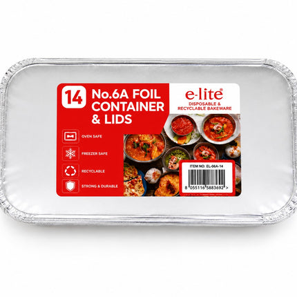 Foil Containers Pack 14