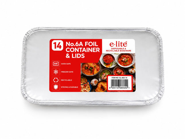 Foil Containers Pack 14