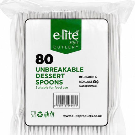 Plastic Spoons Pack 80