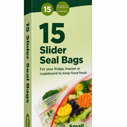 Slider Seal Bags Pack 15