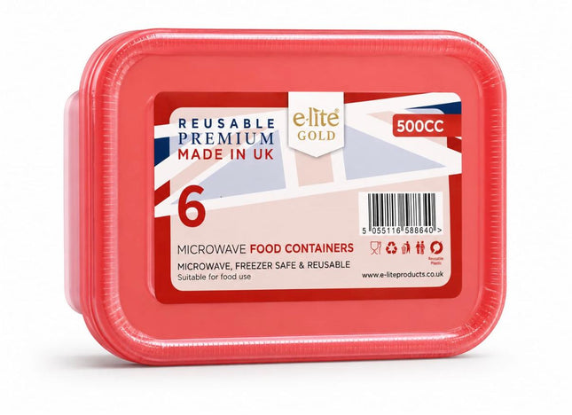 Food Containers Pack 6