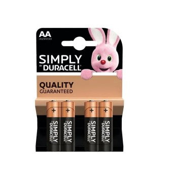 Duracell Plus Power AA Batteries – Long‑Lasting, Reliable Energy (4‑Pack)