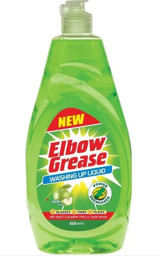 Elbow Grease Apple Washing Up Liquid 600ml