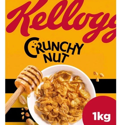 Kelloggs Crunchy Nut Breakfast Cereal 1kg