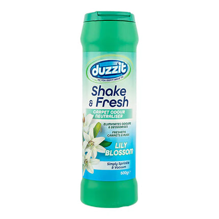 Duzzit Shake & Fresh Carpet Freshener Lily Blossom 500g