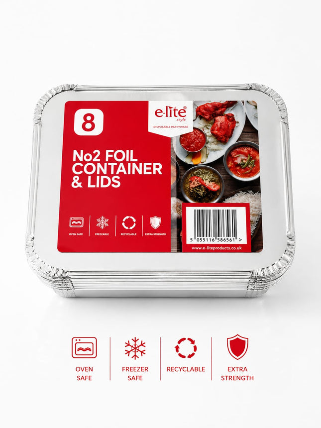Foil Container Pack 8