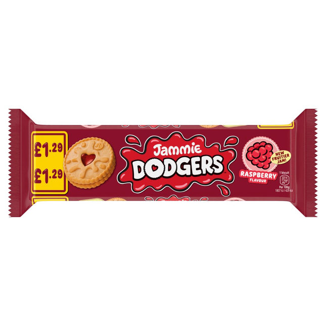 Jammie Dodgers Raspberry Flavour PM £1.29 140g