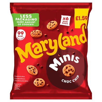 Maryland 6 Pack Minis Choc Chip