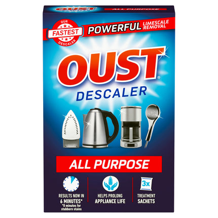 Oust All Purpose Descaler (3 Sachets )