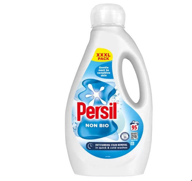 Persil Non Bio Laundry Liquid, 95 Washes (2.565L)