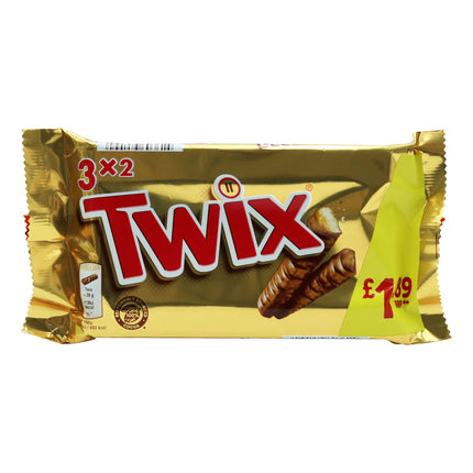 Twix Bar 3pack Pm £1.89