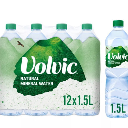 Volvic Water 12 X 1.5Ltr