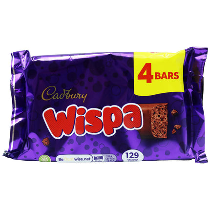 CADBURY WISPA 4 PACK MULTIPACK